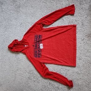 New England Revolution Adidas Long Sleeve Shirt with hood